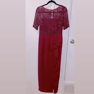 Adrianna Papell sequin dress